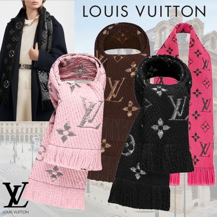 Louis Vuitton 2018 19AW Logomania Shine Scarf M76070 M75833 M70466 M71383 