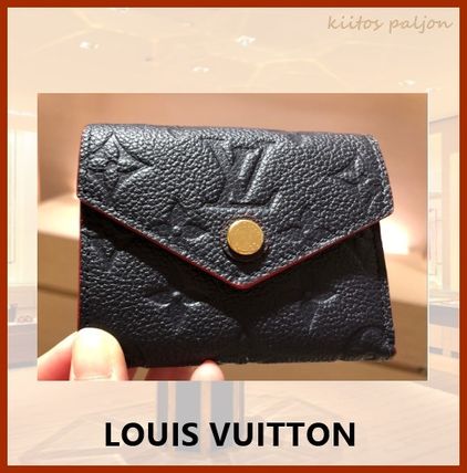 Louis Vuitton ZOE Monogram Leather Folding Wallet Small Wallet Logo M58880 M58879 M62935 M62936 