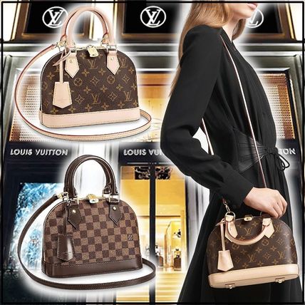 Louis Vuitton 2019 20AW 2019 20AW ALMA BB monogram damimer handbags N41221 M53152 