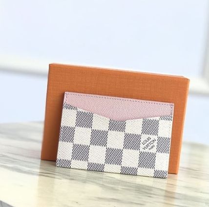 Louis Vuitton 2020 SS Leather Logo Card Holders N60359 N60286 