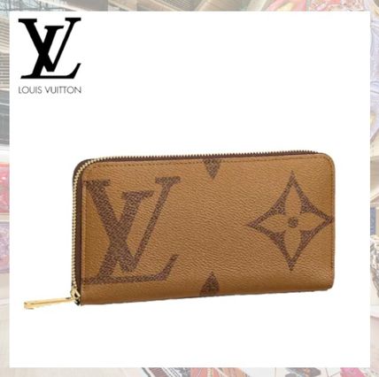 Louis Vuitton MONOGRAM 2020 SS Monogram Canvas Long Wallet Logo Long Wallets M69353 