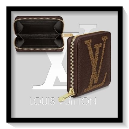 Louis Vuitton ZIPPY COIN PURSE Unisex Canvas Blended Fabrics Long Wallet Logo Coin Cases M69354 