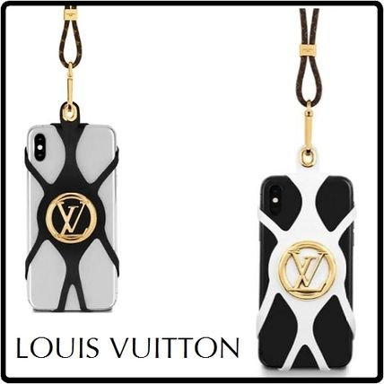 Louis Vuitton Monogram Unisex Blended Fabrics Silicon iPhone 8 Plus M68382 M68962 