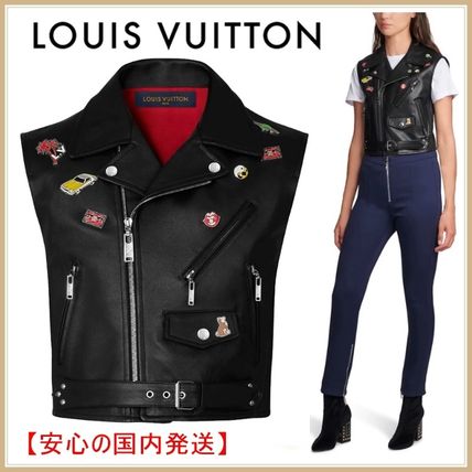 Louis Vuitton 2020 SS Casual Style Logo Vest Jackets 