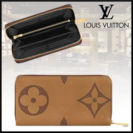 Louis Vuitton MONOGRAM 2019 20AW Monogram Unisex Canvas Blended Fabrics Bi color Long Wallet M69353 