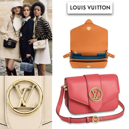 Louis Vuitton PONT NEUF 2020 21AW Casual Style Calfskin Plain Party Style Office Style M55949 M55950 M55946 M55947 M55948 