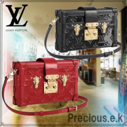 Louis Vuitton PETITE MALLE 2019 20AW Elegant Style Logo Shoulder Bags M54181 M54180 