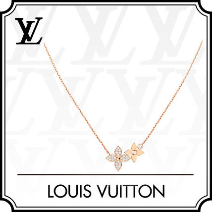 Louis Vuitton 2019 20AW Star Blossom Pendant Pink Gold And Diamonds Q93710 