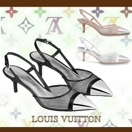 Louis Vuitton 2020 SS Plain Leather Pin Heels Party Style PVC Clothing 1A7S1O 1A7S2I 1A7S23 