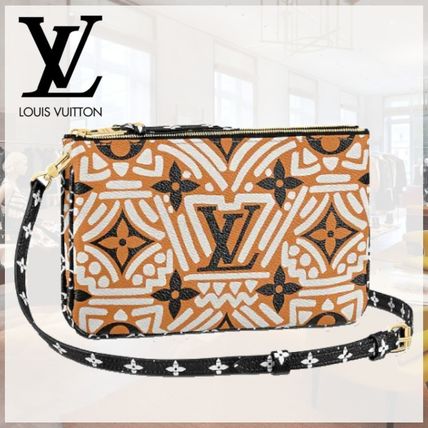 Louis Vuitton Monogram Casual Style Canvas 2WAY Crossbody Logo 