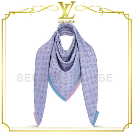 Louis Vuitton 2020 SS 3D Monogram Shawl M76077 