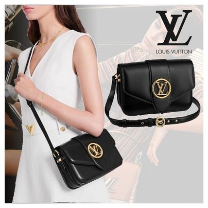 Louis Vuitton PONT NEUF 2020 SS Monogram Casual Style Plain Leather Party Style M55948 