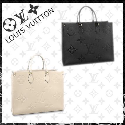 Louis Vuitton MONOGRAM 2020 SS Monogram Casual Style A4 2WAY Leather Office Style Totes M45081 M44925 