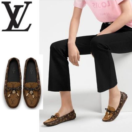 Louis Vuitton 2018 19AW Gloria Flat Loafer 1A65IY 