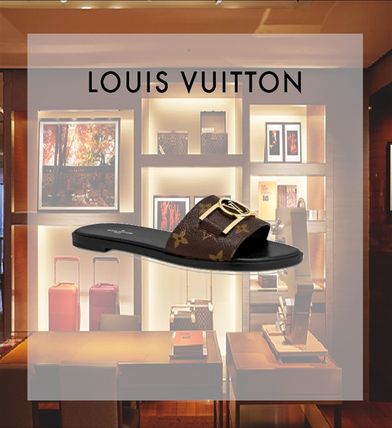 Louis Vuitton Lock It Flat Mule 1A64MN 