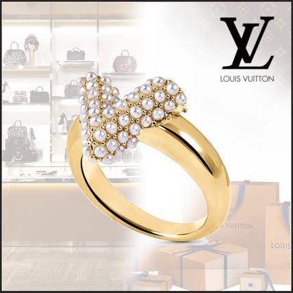 Louis Vuitton V 2019 SS Essential V Perle Ring M68365 M68364 M68363 