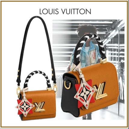 Louis Vuitton TWIST 2020 21AW Blended Fabrics Street Style 2WAY Bi color Leather 