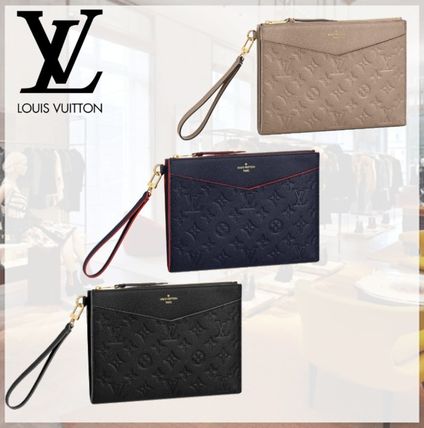 Louis Vuitton Monogram 2WAY Leather Party Style Office Style Elegant Style 