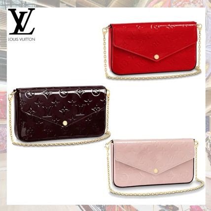 Louis Vuitton MONOGRAM VERNIS 2020 SS Felicie Pochette M64358 M61267 M61293 