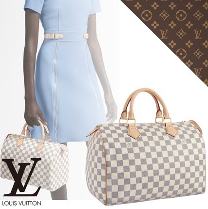Louis Vuitton Casual Style Street Style Leather Elegant Style Logo N41370 