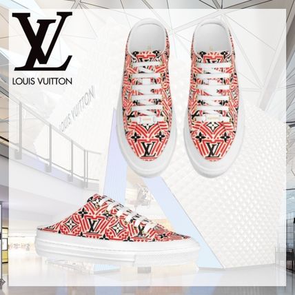 Louis Vuitton 2020 21AW Monogram Casual Style Logo Low Top Sneakers 1A85N1 