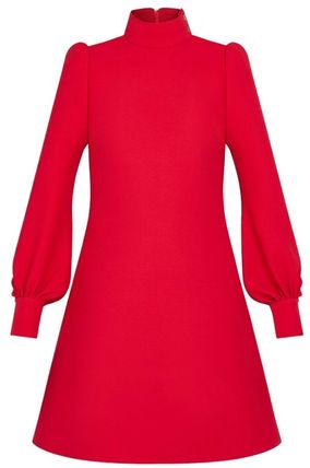 Louis Vuitton 2020 21AW Short Wool Silk Long Sleeves Plain High Neck Elegant Style 