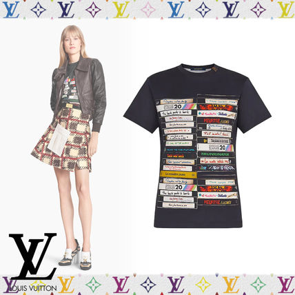 Louis Vuitton 2020 SS Crew Neck Cotton Medium Short Sleeves Logo T Shirts 1A7UFJ 