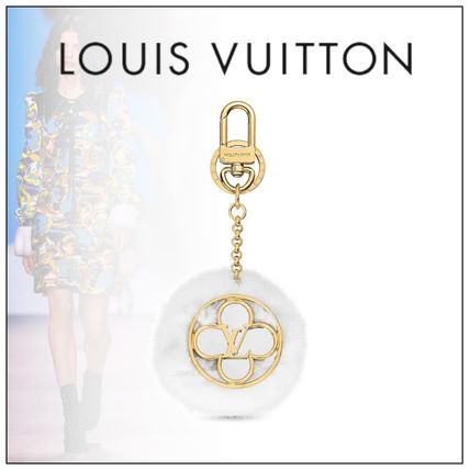 Louis Vuitton Flower Finesse Fur Bag Charm And Key Holder M69001 