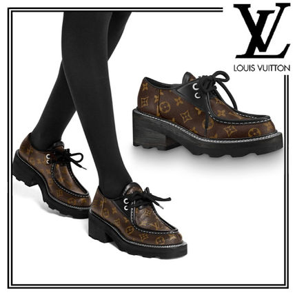Louis Vuitton MONOGRAM 2019 SS Lv Beaubourg Platform Der