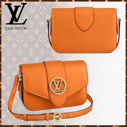 Louis Vuitton PONT NEUF 2020 21AW Casual Style Blended Fabrics Street Style Plain Leather 