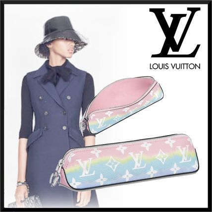 Louis Vuitton MONOGRAM 2020 SS Lv Escale Elizabeth Pencil Pouch GI0473 