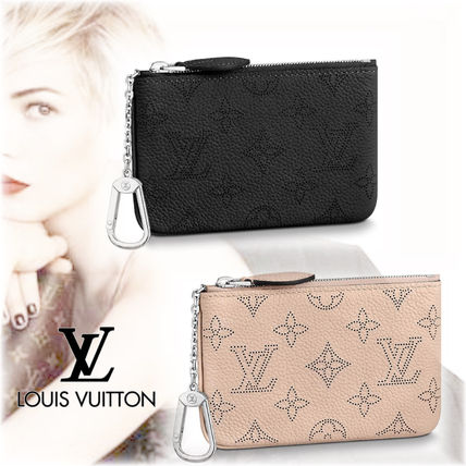 Louis Vuitton MAHINA 2020 21AW Monogram Leather Logo Coin Cases M69508 M69532 