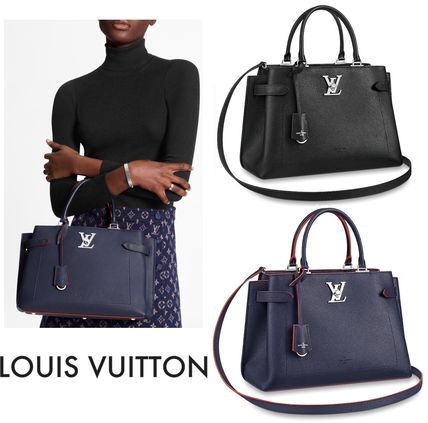 Louis Vuitton 2019 SS 2WAY Leather Elegant Style Crossbody Handbags 