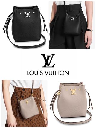 Louis Vuitton NANO LOCKME BUCKET BUCKET BAG 