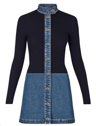Louis Vuitton 2020 21AW Short Long Sleeves Plain Dresses 