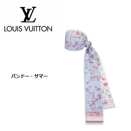 Louis Vuitton 2020 SS Silk Logo Lightweight Scarves  Shawls 