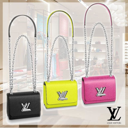 Louis Vuitton TWIST Casual Style Calfskin 2WAY Leather Party Style Elegant Style M56120 M56119 M56117 