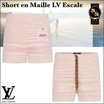 Louis Vuitton Short Monogram Casual Style Unisex Wool Street Style Logo 1A7TBG 1A7TBF 