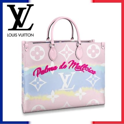 Louis Vuitton 2020 21AW Monogram Casual Style Canvas Leather Office Style 