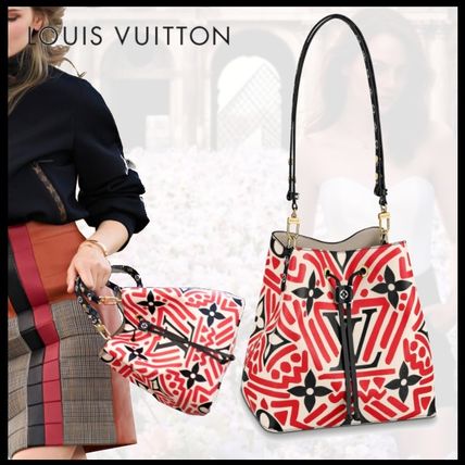 Louis Vuitton 2020 21AW Monogram Casual Style Canvas 2WAY Leather Purses M45362 