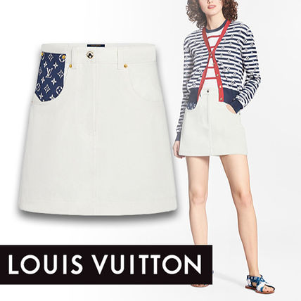 Louis Vuitton 2020 SS Mini Skirts 1A7UNK 1A7UNJ 1A7UNI 1A7UNH 1A7UNG 1A7UNF 