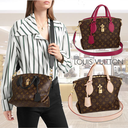 Louis Vuitton MONOGRAM Flower Zipped Tote Pm M44351 M44350 M44359 