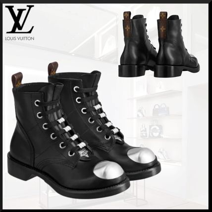 Louis Vuitton Plain Toe Casual Style Street Style Plain Leather 1A64VL 