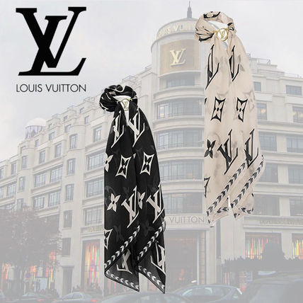 Louis Vuitton 2020 21AW Casual Style Elegant Style Logo Lightweight Scarves  Shawls M76501 M76500 