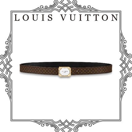 Louis Vuitton MONOGRAM 2019 SS Lv Malletier 25Mm Reversible Belt M0125U 