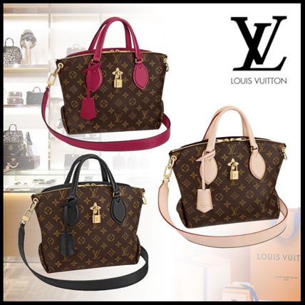 Louis Vuitton MONOGRAM 2019 SS Flower Zipped Tote Pm M44351 M44359 M44350 