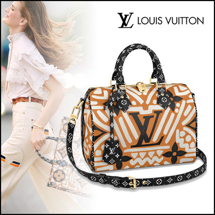 Louis Vuitton SPEEDY 2020 21AW Monogram Casual Style Canvas 2WAY Leather Office Style M56588 