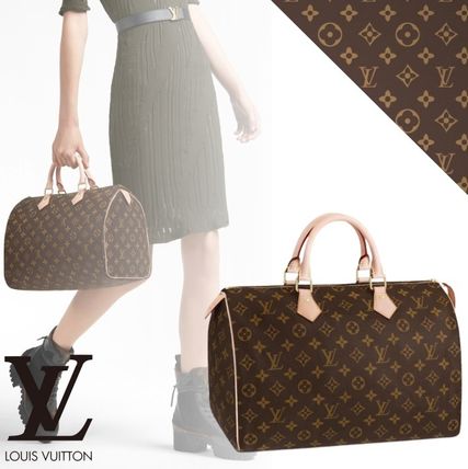 Louis Vuitton Monogram Casual Style Canvas Street Style Leather M41107 