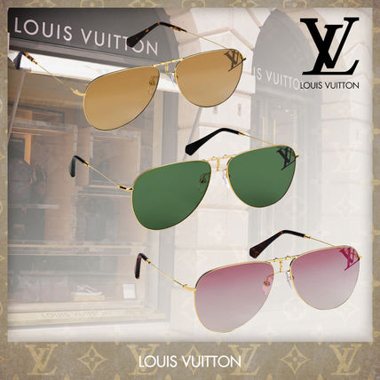 Louis Vuitton Round Metallic Sunglasses Z1381U Z1380U Z1379U 