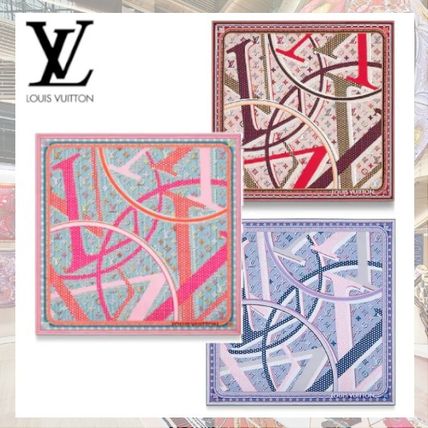 Louis Vuitton 2020 SS Denim Monogram Shawl M73876 M73875 M73874 